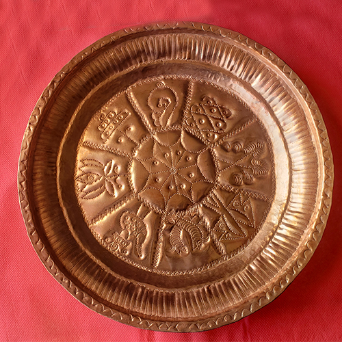 Photo of Asta Mangal Plate (अष्ट मंगल थाली)